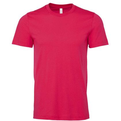 Custom Bella+Canvas Unisex Jersey Short Sleeve Tee - Fuchsia Custom Bella+Canvas Unisex Jersey Short Sleeve Tee - Fuchsia