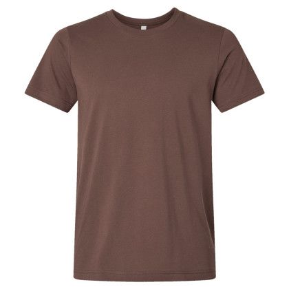 Custom Bella+Canvas Unisex Jersey Short Sleeve Tee - Cocoa Custom Bella+Canvas Unisex Jersey Short Sleeve Tee - Cocoa