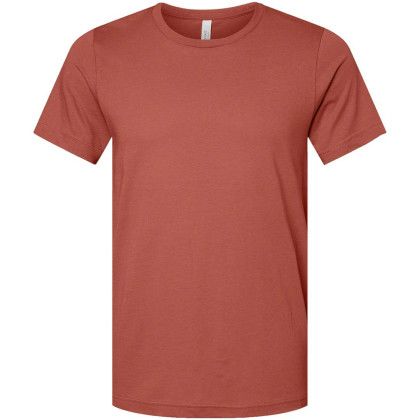 Custom Bella+Canvas Unisex Jersey Short Sleeve Tee - Clay Custom Bella+Canvas Unisex Jersey Short Sleeve Tee - Clay