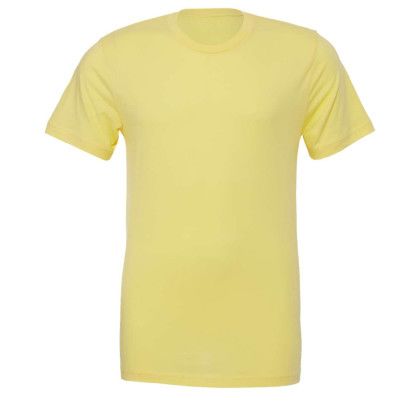 Custom Bella+Canvas Unisex Jersey Short Sleeve Tee - Yellow Custom Bella+Canvas Unisex Jersey Short Sleeve Tee - Yellow