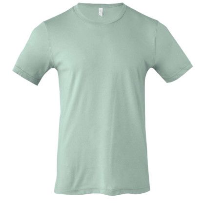 Custom Bella+Canvas Unisex Jersey Short Sleeve Tee - Dusty blue Custom Bella+Canvas Unisex Jersey Short Sleeve Tee - Dusty blue