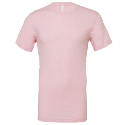 Custom Bella+Canvas Unisex Jersey Short Sleeve Tee - Soft pink Custom Bella+Canvas Unisex Jersey Short Sleeve Tee - Soft pink