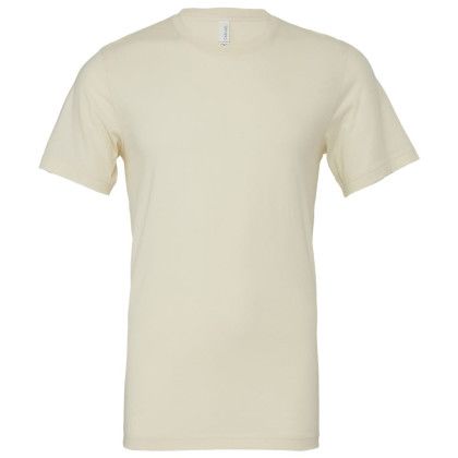 Custom Bella+Canvas Unisex Jersey Short Sleeve Tee - Natural Custom Bella+Canvas Unisex Jersey Short Sleeve Tee - Natural