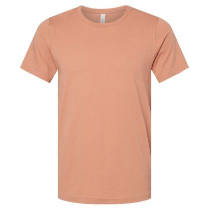 Custom Bella+Canvas Unisex Jersey Short Sleeve Tee - Terra cotta Custom Bella+Canvas Unisex Jersey Short Sleeve Tee - Terra cotta