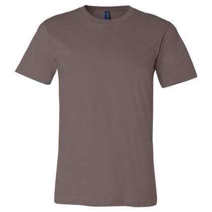 Custom Bella+Canvas Unisex Jersey Short Sleeve Tee - Pebble brown Custom Bella+Canvas Unisex Jersey Short Sleeve Tee - Pebble brown