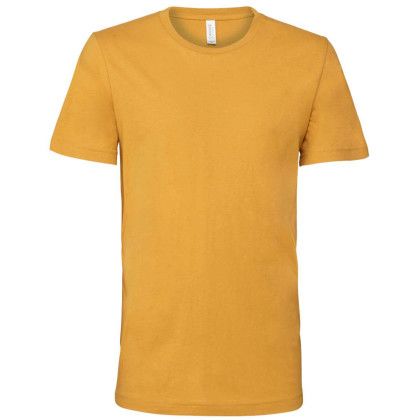 Custom Bella+Canvas Unisex Jersey Short Sleeve Tee - Mustard Custom Bella+Canvas Unisex Jersey Short Sleeve Tee - Mustard