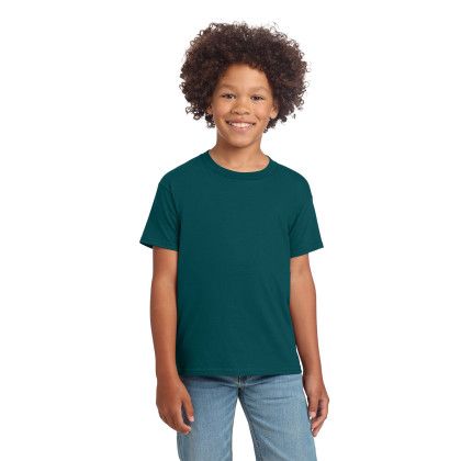 Custom Gildan Youth Softstyle T-Shirt - Fan Marine Green Custom Gildan Youth Softstyle T-Shirt - Fan Marine Green