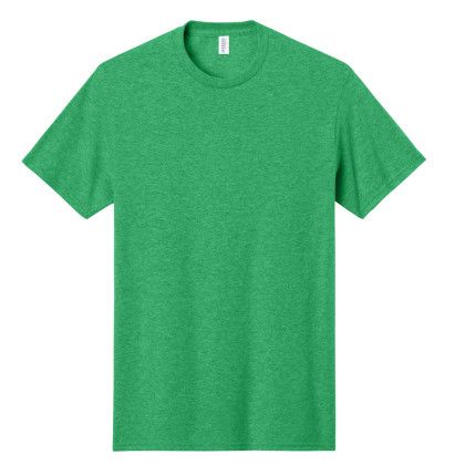 Custom Jerzees Full Color - Dri-Power 50/50 Cotton/Poly T-Shirt - Irish Green Heather