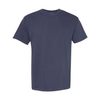 Custom Comfort Colors Heavyweight Ring-spun Cotton T-Shirt | Logo Tees - navy