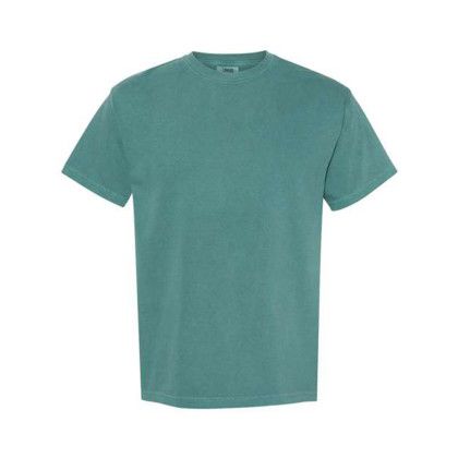Custom Comfort Colors Heavyweight Ring-spun Cotton T-Shirt | Logo Tees - emerald