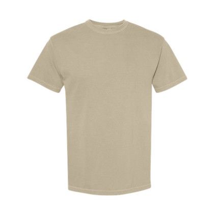Custom Comfort Colors Heavyweight Ring-spun Cotton T-Shirt | Logo Tees - khaki