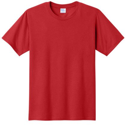 Custom Port & Company Fan Favorite Tee - Bright Red Custom Port & Company Fan Favorite Tee - Bright Red