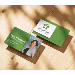 Custom Business Cards - Matte - White 2