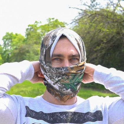 Custom Encompass Premium Neck Gaiter: Dye Sublimation Custom Encompass Premium Neck Gaiter: Dye Sublimation