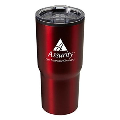 Custom 20 oz. Denali Tumbler - Matte Metallic Red Custom 20 oz. Denali Tumbler - Matte Metallic Red