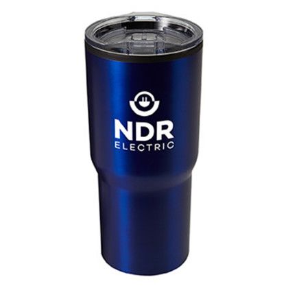 Custom 20 oz. Denali Tumbler - Matte Metallic Blue Custom 20 oz. Denali Tumbler - Matte Metallic Blue