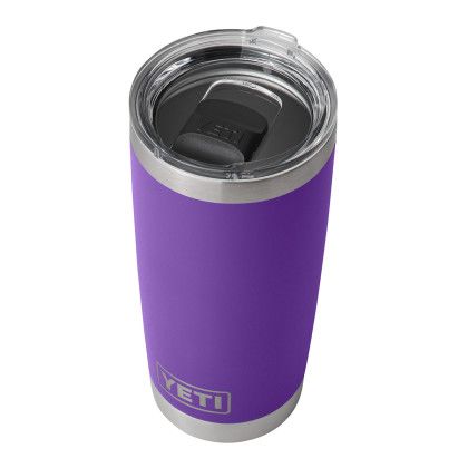 Custom YETI Rambler 20 oz. Tumbler MagSlider Lid - Pace Purple Top View Custom YETI Rambler 20 oz. Tumbler MagSlider Lid - Pace Purple Top View