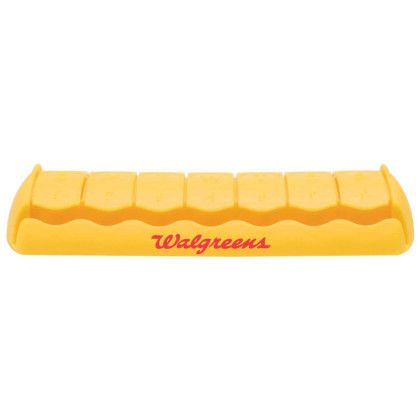 Custom 7-Day Med Minder - Yellow Custom 7-Day Med Minder - Yellow