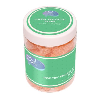 Custom Poppin' Prosecco Bears: Large Jar Custom Poppin' Prosecco Bears: Large Jar