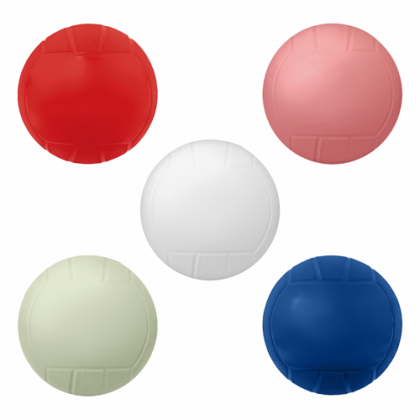Custom Mini Vinyl Volley Ball - all colors Custom Mini Vinyl Volley Ball - all colors