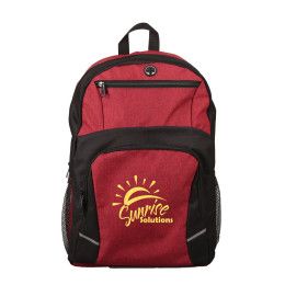 Custom Stanford Heathered 16" Laptop Backpack - Heathered Red Custom Stanford Heathered 16" Laptop Backpack - Heathered Red