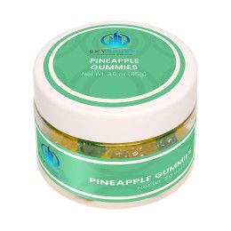 Custom Pineapple Gummies: Small Jar