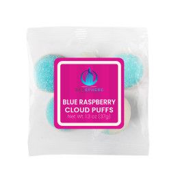 Custom Blue Raspberry Cloud Puffs: Taster Packet Custom Blue Raspberry Cloud Puffs: Taster Packet