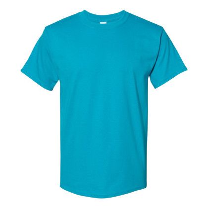 Custom Hanes Unisex ComfortSoft Color 100% Cotton T-Shirt - Teal