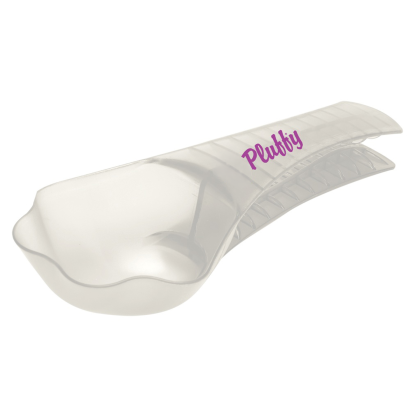 Custom Pet Food Scoop'N Clip - White 
