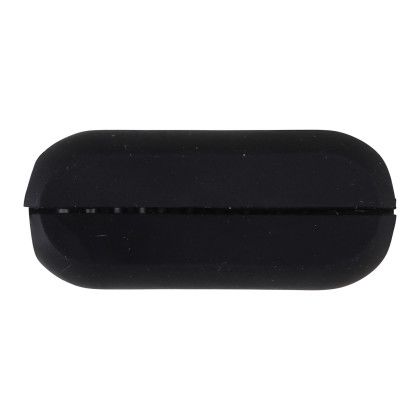 Custom Cordstop Cable Protector - Black Front View Custom Cordstop Cable Protector - Black Front View