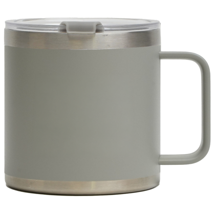 Custom 15 oz Ranch Tumbler with Handle - Grey Custom 15 oz Ranch Tumbler with Handle - Grey