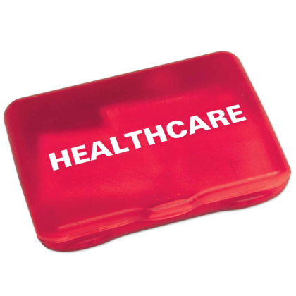 Custom Protect First Aid Kit - Translucent Red Custom Protect First Aid Kit - Translucent Red