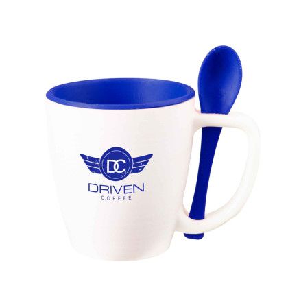 Custom Stir'N Sip Mug - Blue Custom Stir'N Sip Mug - Blue