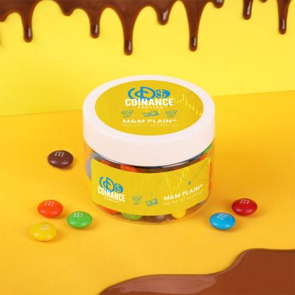 Custom M&M'S Plain: Small Jar - Lifestyle Custom M&M'S Plain: Small Jar - Lifestyle