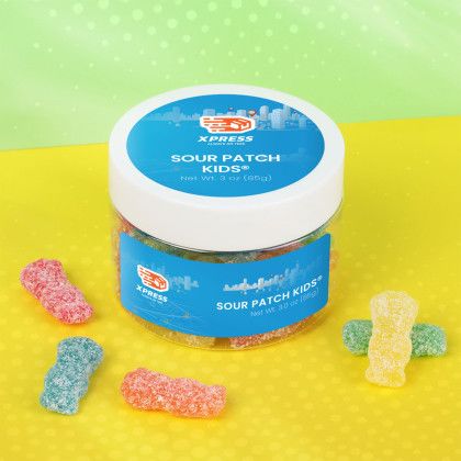 Custom Sour Patch Kids: Small Jar - Lifestyle Custom Sour Patch Kids: Small Jar - Lifestyle