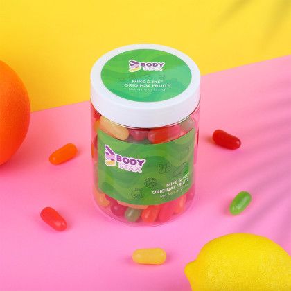 Custom Mike & Ike Original Fruits Large Jar