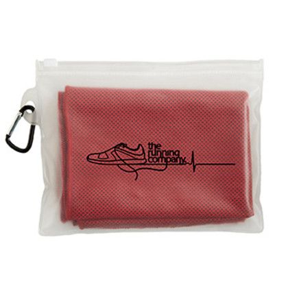 Custom Chill'n Cooling Towel - Red