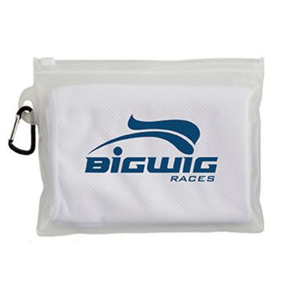 Custom Chill'n Cooling Towel - White 