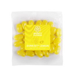 Custom Jelly Belly Jelly Beans: Taster Packet - Yellow