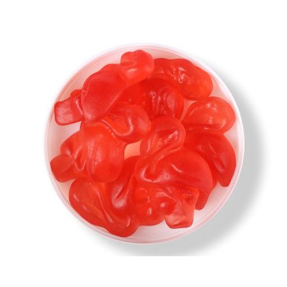 Custom Pink Flamingo Gummies: Large Jar - Pink Flamingo Gummies Custom Pink Flamingo Gummies: Large Jar - Pink Flamingo Gummies