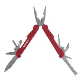 Custom Large Fix-It Multi Tool With Pouch - Red Custom Large Fix-It Multi Tool With Pouch - Red