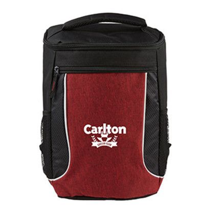 Custom Glacier Cooler Backpack - Heather red Custom Glacier Cooler Backpack - Heather red