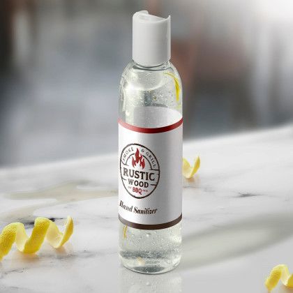Custom Alcohol Hand Sanitizer: 4 oz Custom Alcohol Hand Sanitizer: 4 oz