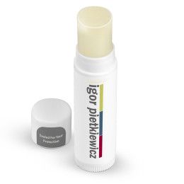 Custom Lip Moisturizer with Sunscreen - White