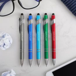 Custom Gardena Velvet Touch MC Stylus Gel Pen - All color