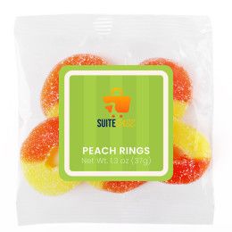 Custom Albanese Gummi Peach Rings: Taster Packet Custom Albanese Gummi Peach Rings: Taster Packet