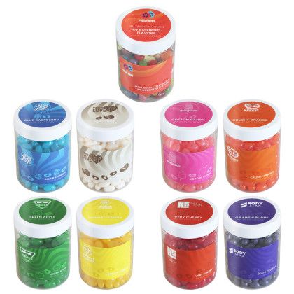 Custom Jelly Belly Jelly Beans: Large Jar - All Colors Custom Jelly Belly Jelly Beans: Large Jar - All Colors
