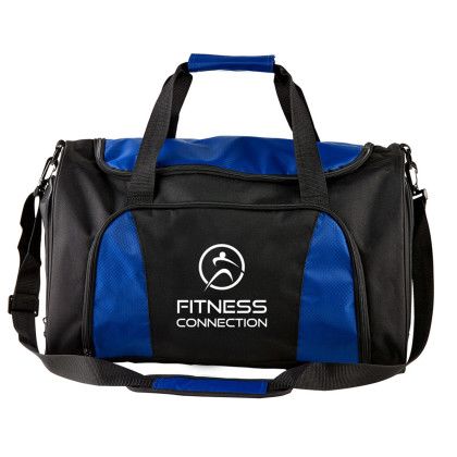 Custom Ultimate Duffel Bag - Royal blue Front View Custom Ultimate Duffel Bag - Royal blue Front View
