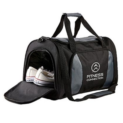 Custom Ultimate Duffel Bag - Grey In Use Custom Ultimate Duffel Bag - Grey In Use