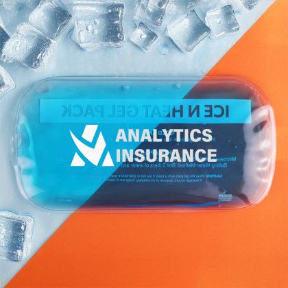 Custom Ice N Heat Gel Pack - Blue
